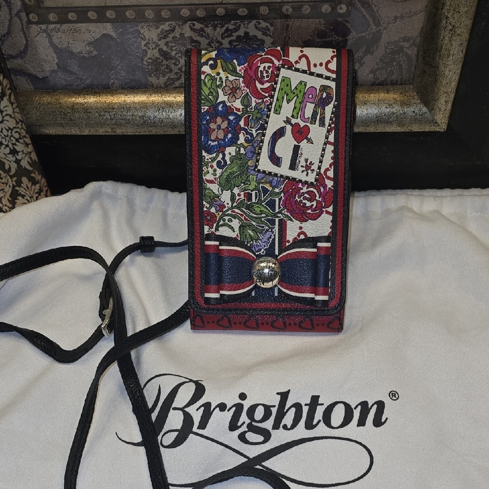 NWOT- Brighton Fashionista Phone/wallet Crossbody